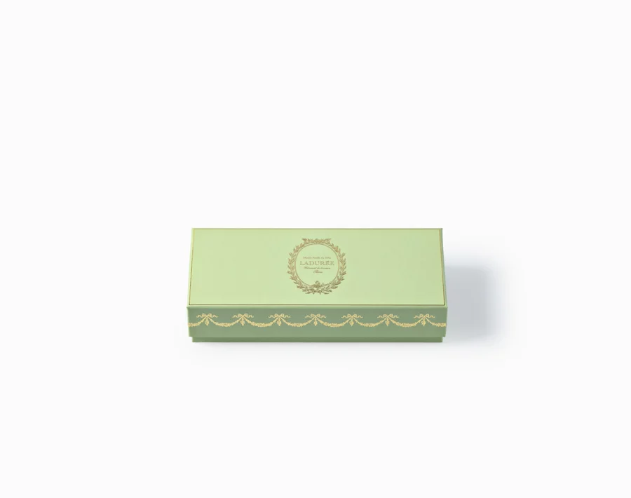 Festive-12-Macarons-Gift-Box-Green-Back