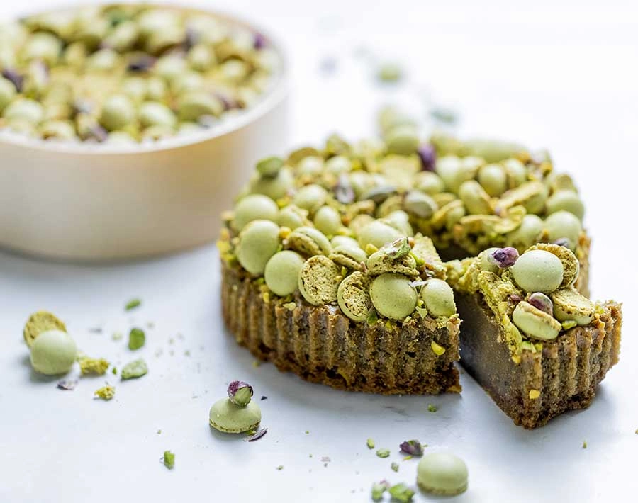 Pistachio Fondant Serves Frront